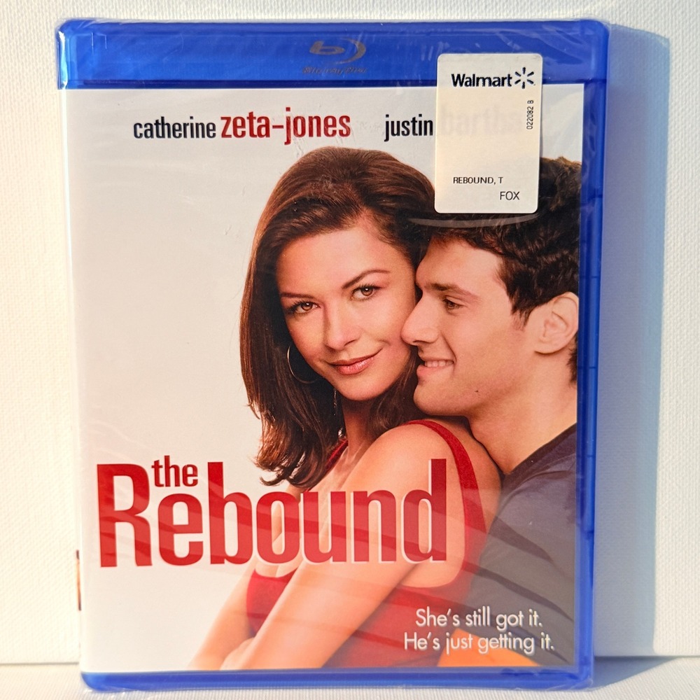 The Rebound NIB Blu-ray Catherine Zeta-Jones Movie Romantic Comedy NEW